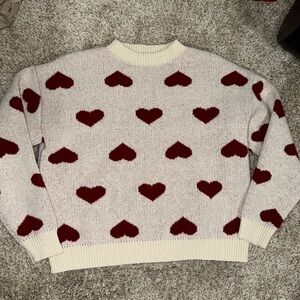 XS boutique heart ♥️ sweater
